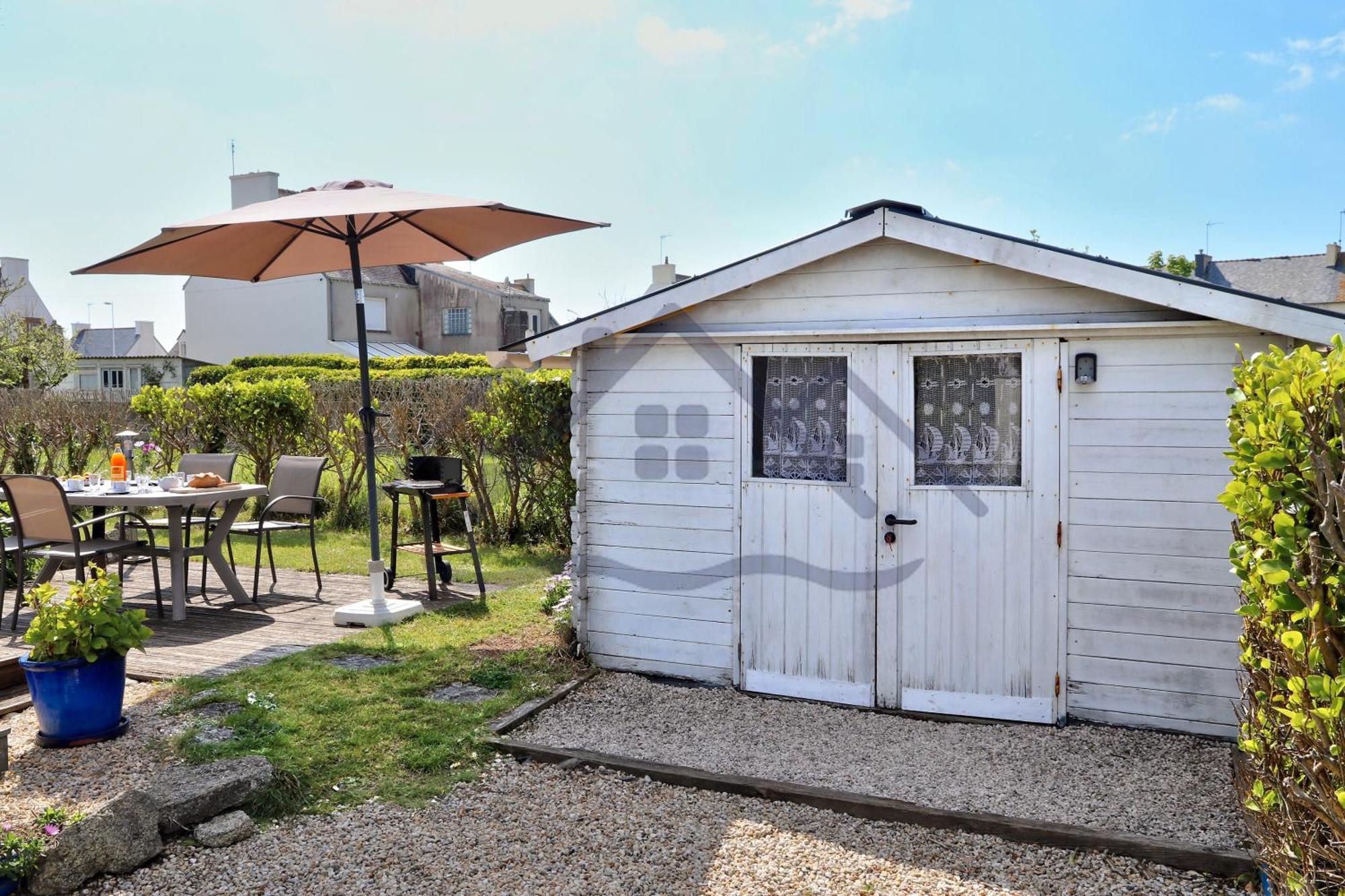 LocaLise - Souvenir du Guil est une maison de plain-pied avec jardin clos au Guilvinec - Tout à pied, plages, port, centre, commerces, marché - Wif inclus - Linge de lit inclus - Animaux bienvenus Exterior foto